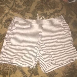 J Crew seersucker swimsuit